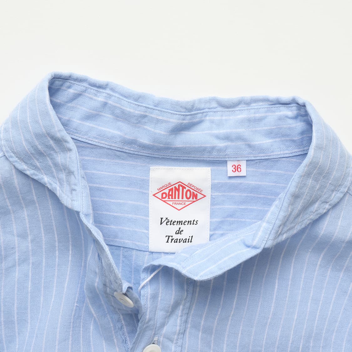 단톤 DANTON Linen Pullover Shirt 상품이미지9