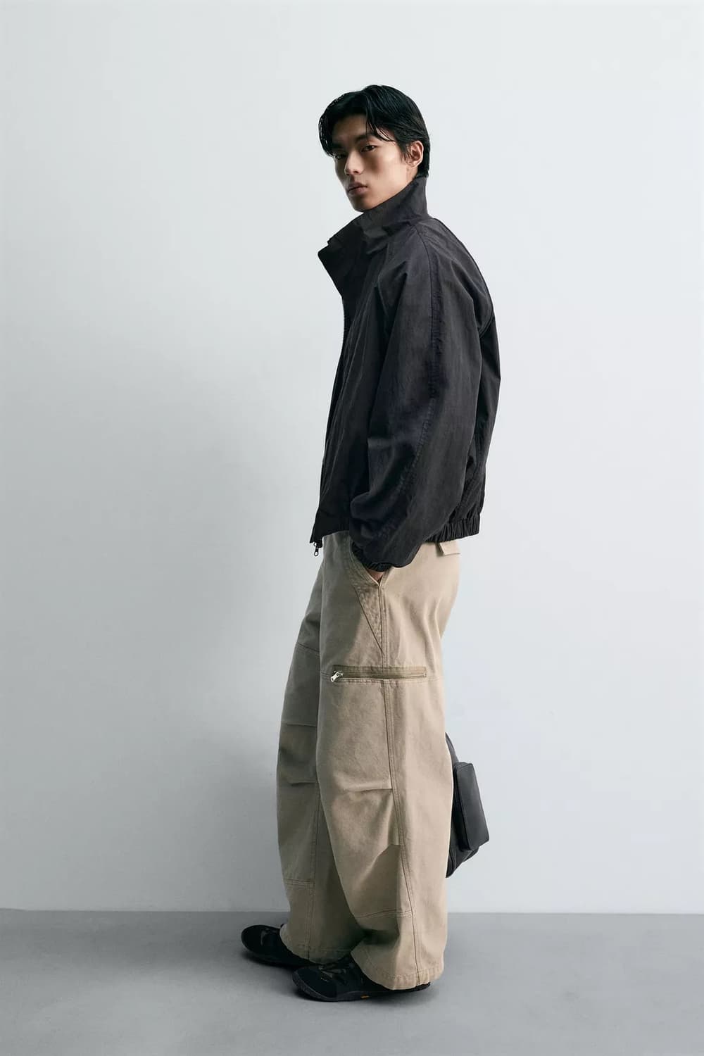 자라 테크니컬 릴렉스핏 자켓 상품이미지4