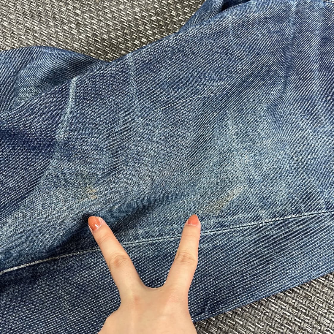 (30) 리바이스 버튼플라이 빈티지 워싱 중청 데님팬츠 상품이미지7