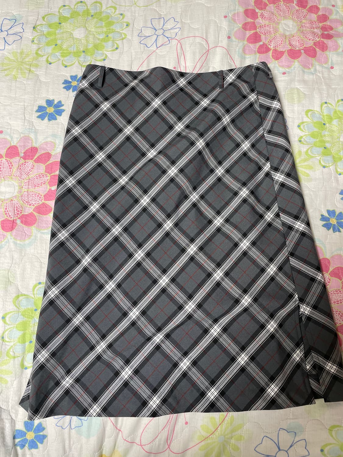 디망쉬 체크스커트 상품이미지1