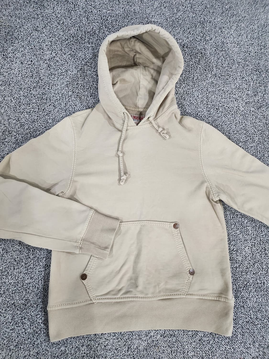 트루 릴리전(True Religion) 베이지 후드 티셔츠 상품이미지5