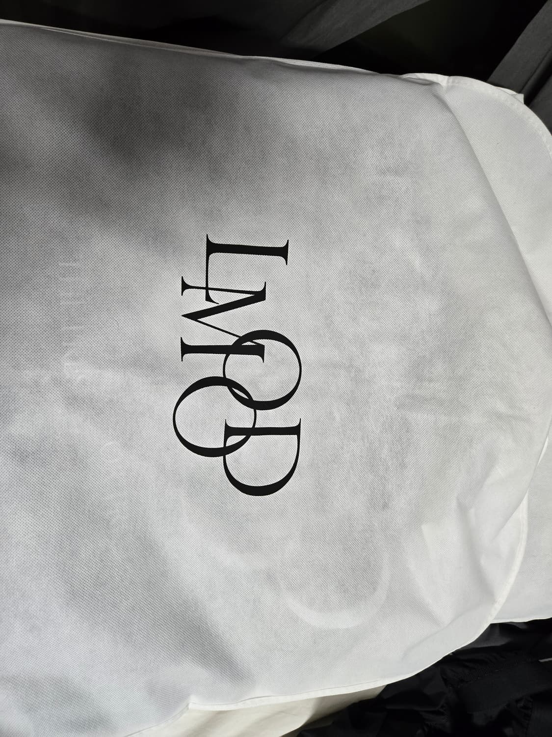 새제품 엘무드 48 세레니티 울 실크 블루종 자켓 다크 브라운 XL 상품이미지6