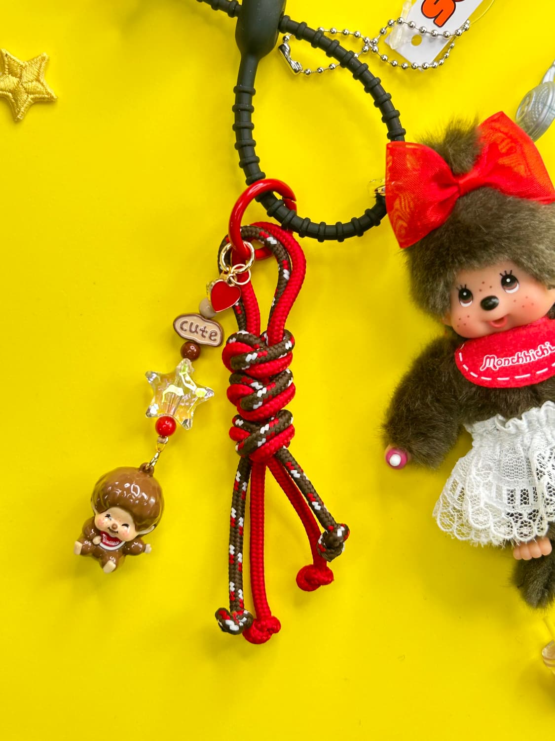 ❤️🤍(1)정품 몬치치 미니 기본커스텀키링 상품이미지2