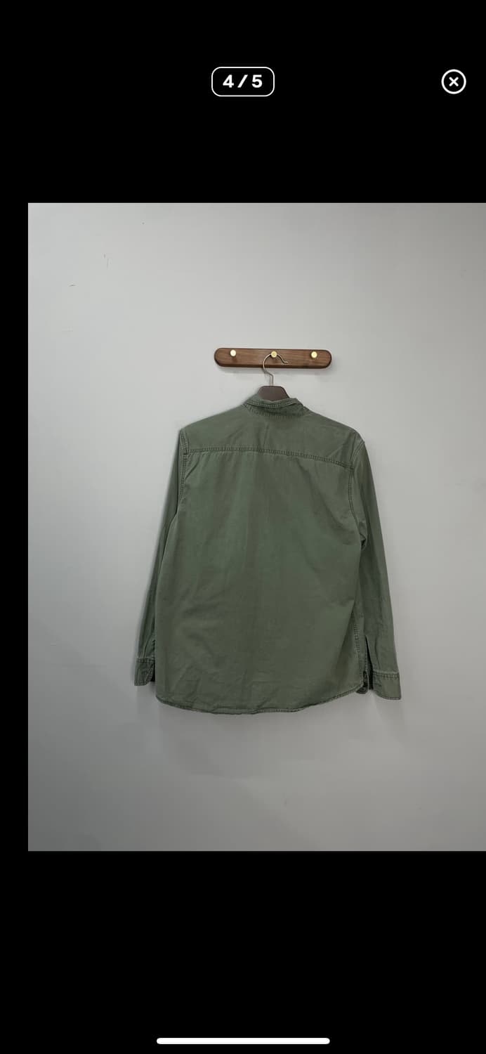 칼하트 카키 워크 셔츠 A2950 상품이미지4