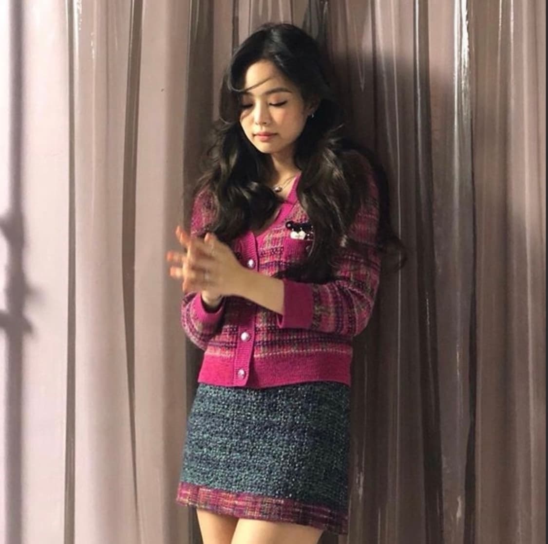 2021p / 샤넬 정품 버튼 리싸이클 이어링 상품이미지2