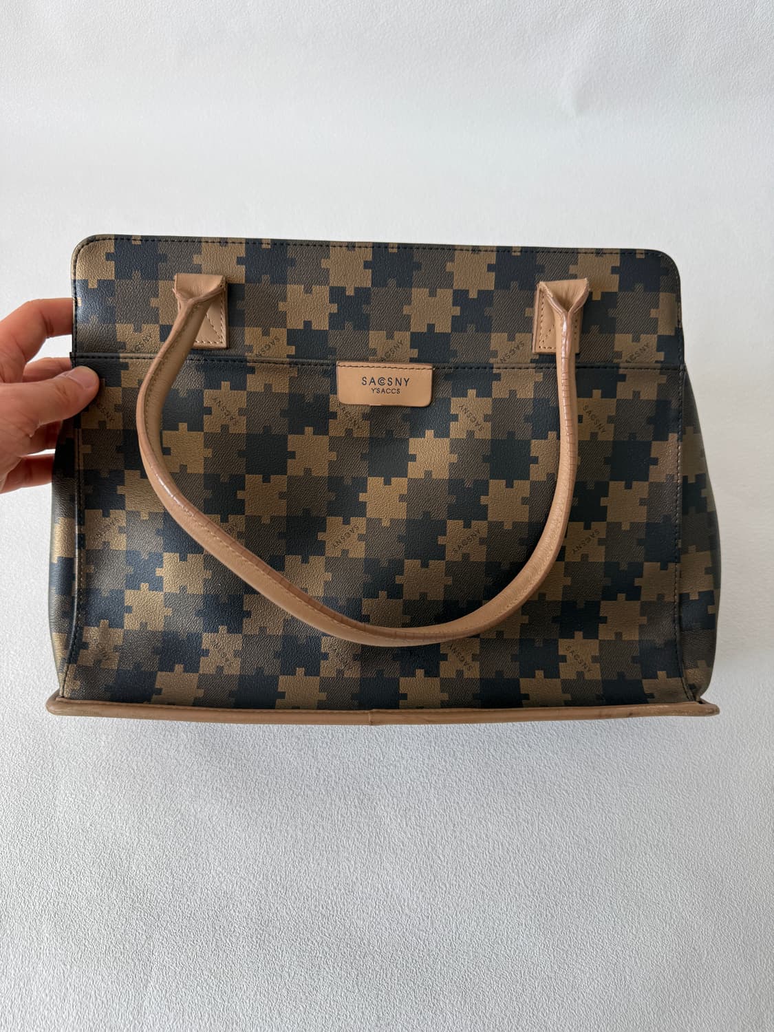 SACSNY Y'SACCS 요지야마모토 퍼즐 토트 숄더백 상품이미지2