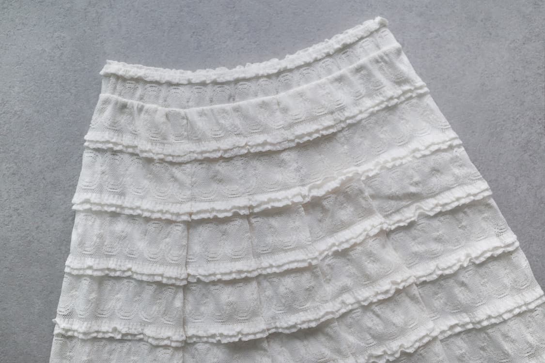 frill smoke skirt  상품이미지2