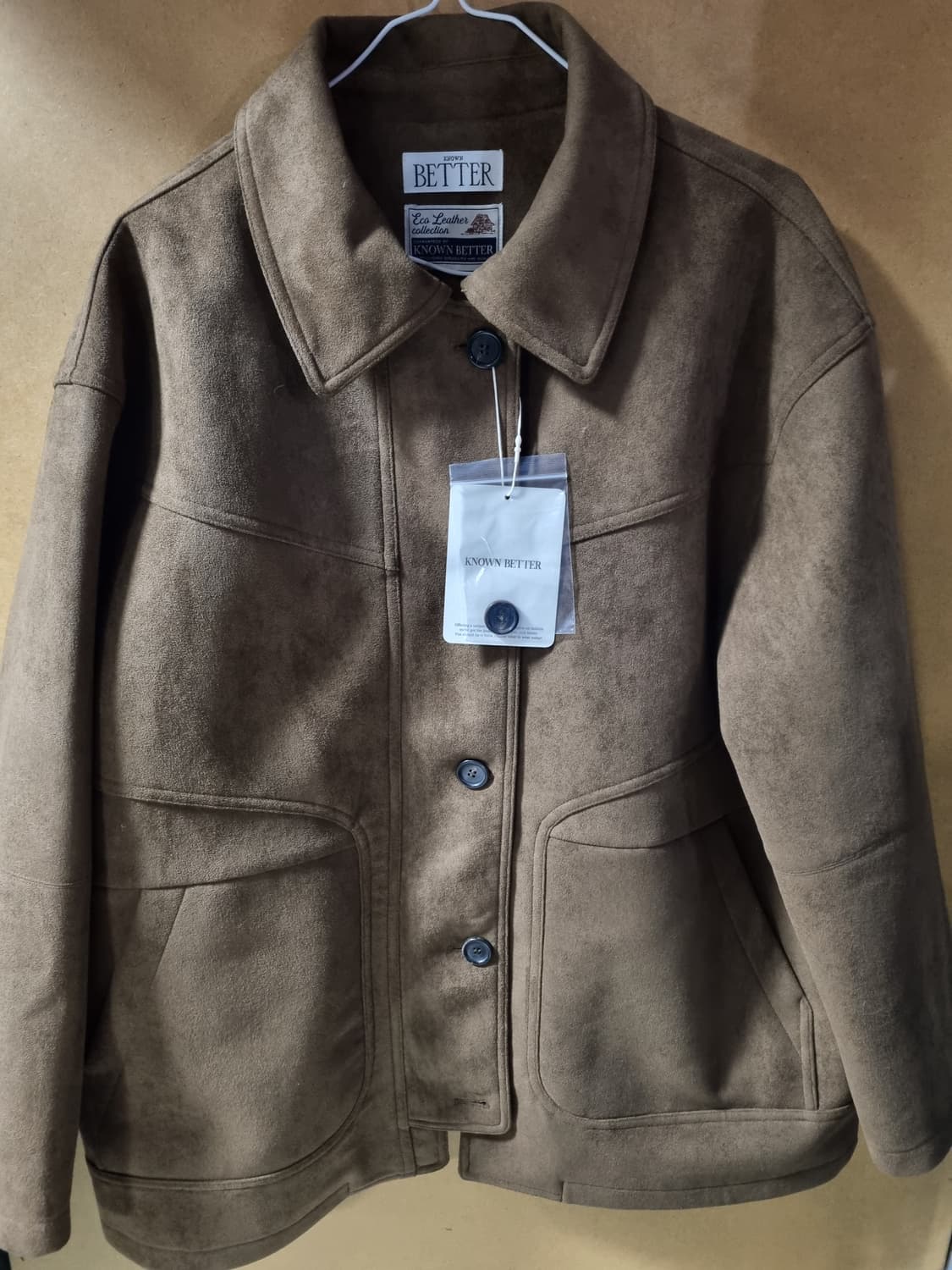 노운베러 여성 스웨이드 자켓  상품이미지1