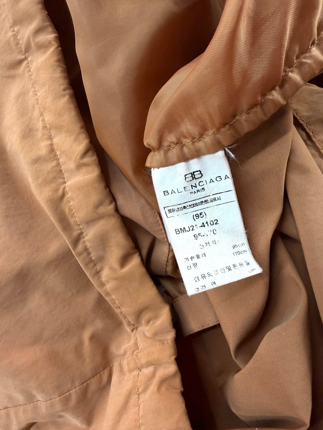 100/ 발렌시아가 00AW 자수로고 워싱 집업 상품이미지9