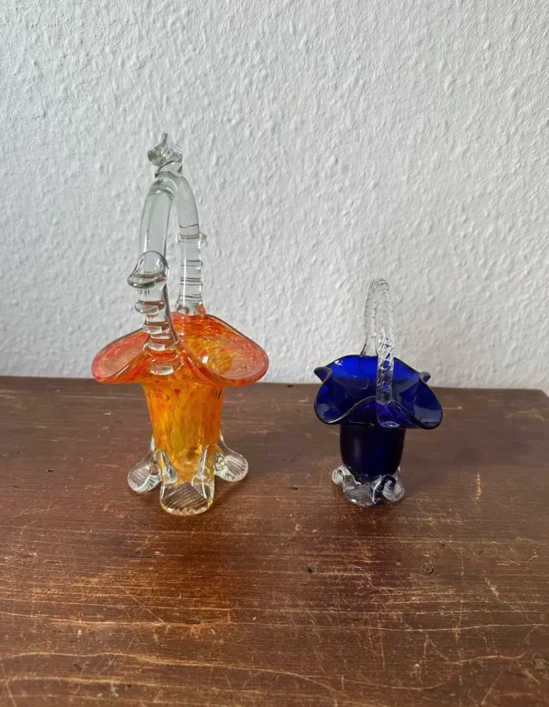 이탈리아)빈티지 글라스 바스켓 상품이미지3