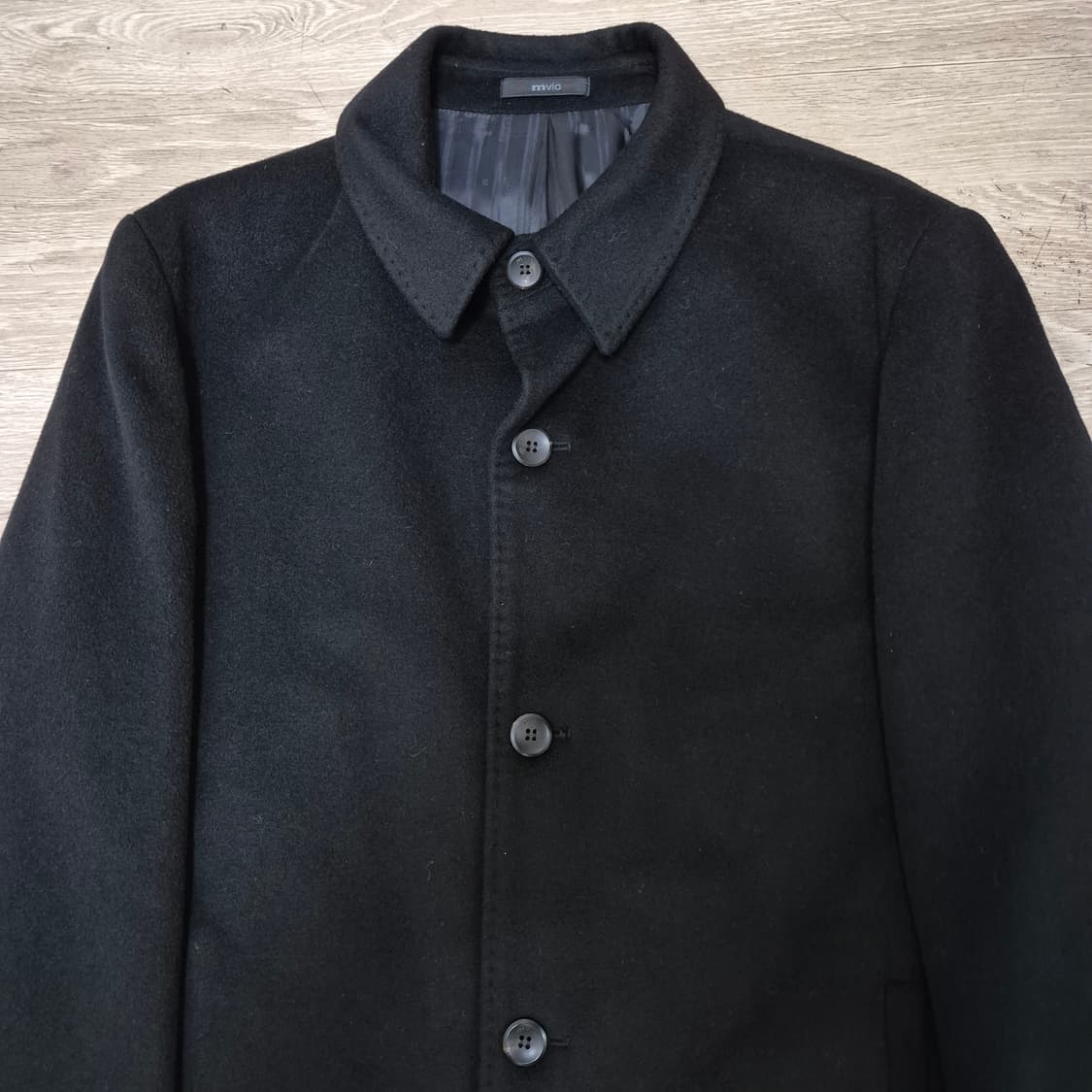 엠비오 남성 모직 캐시미어 싱글 맥코트 M(95) 상품이미지2