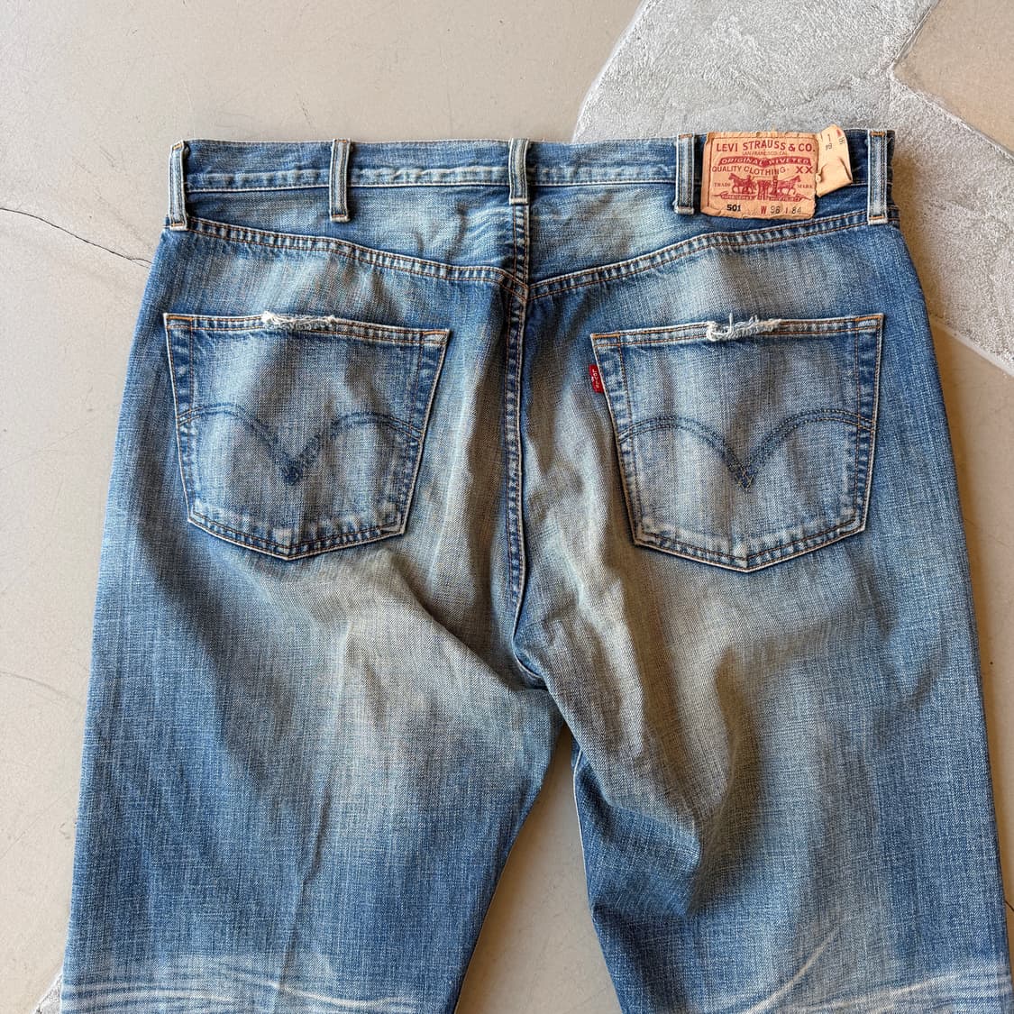 97s 리바이스 501 데님 팬츠 상품이미지6