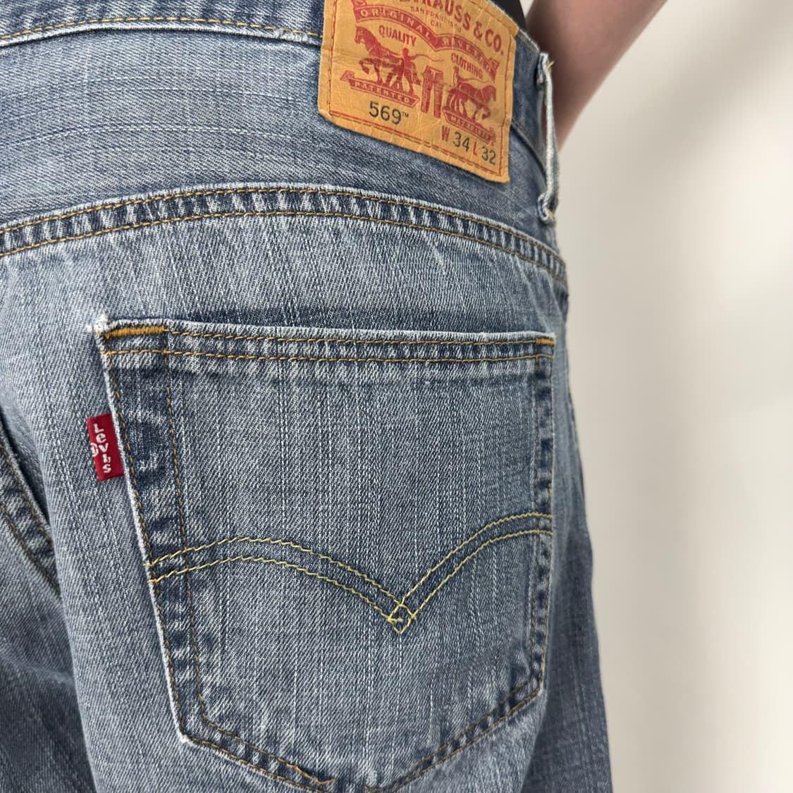 00‘s Levi’s 569 Loose Straight 상품이미지4