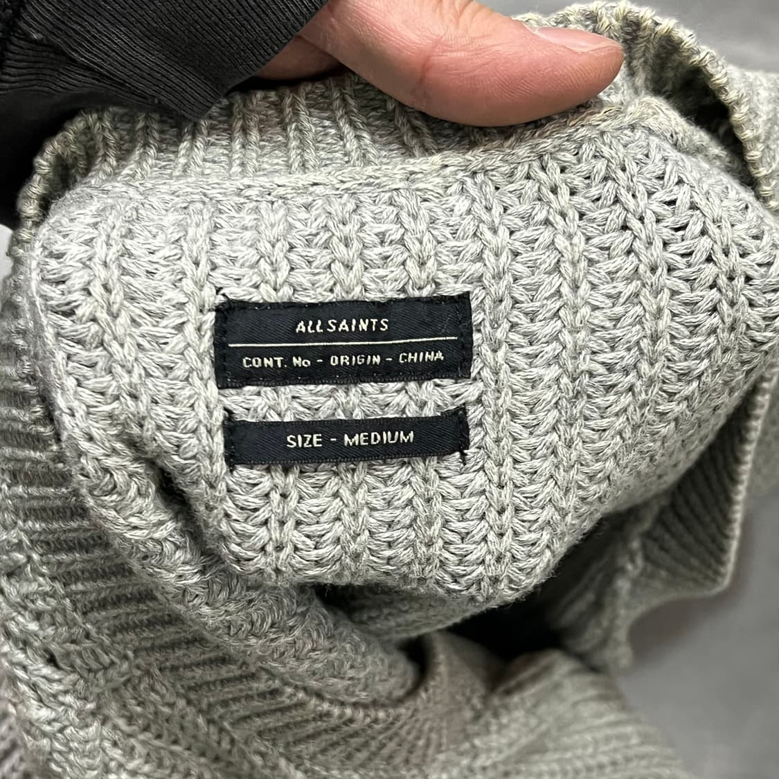  올세인츠 논버튼 가디건 y15427 상품이미지5