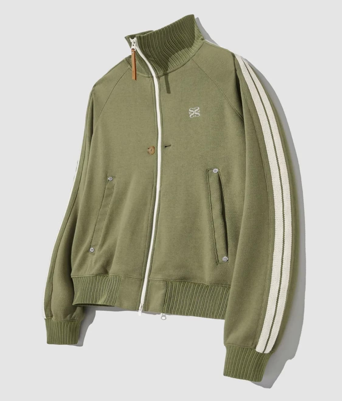 로턴 올 데이 트랙 집업 자켓 머드 카키 상품이미지2