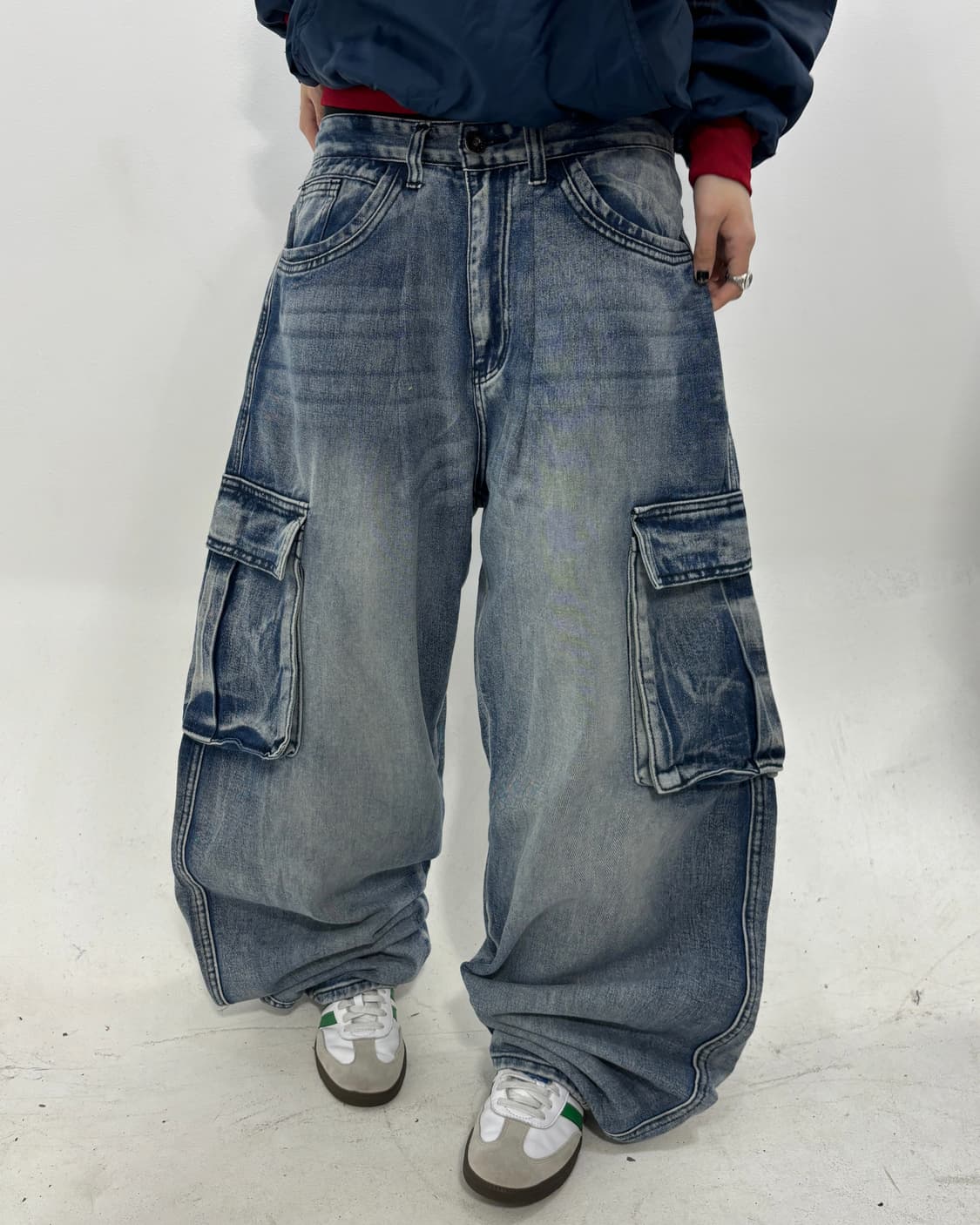 90s 빈티지 대님카고 팬츠 상품이미지2