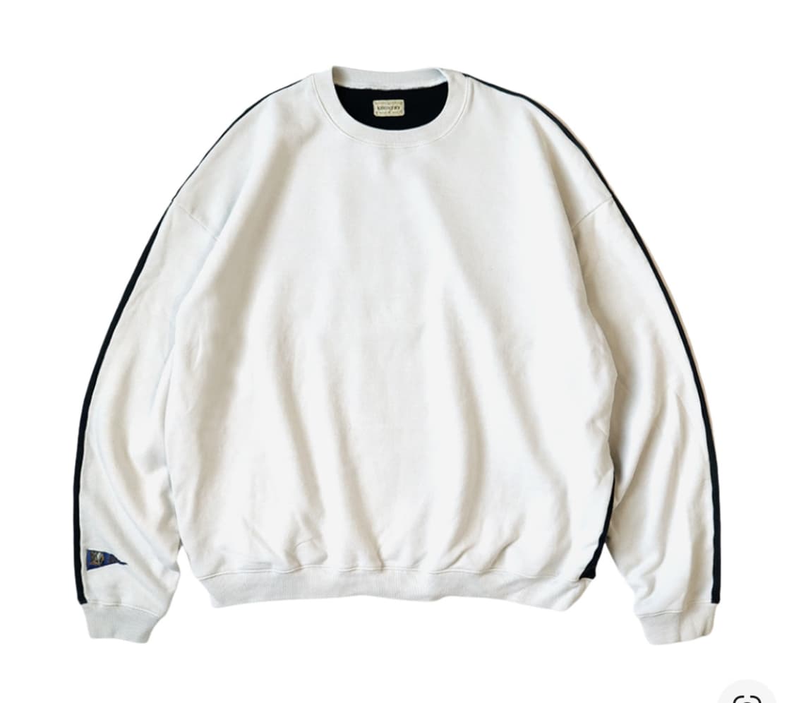 캐피탈 투톤 빅 플리스 스웻셔츠 상품이미지1