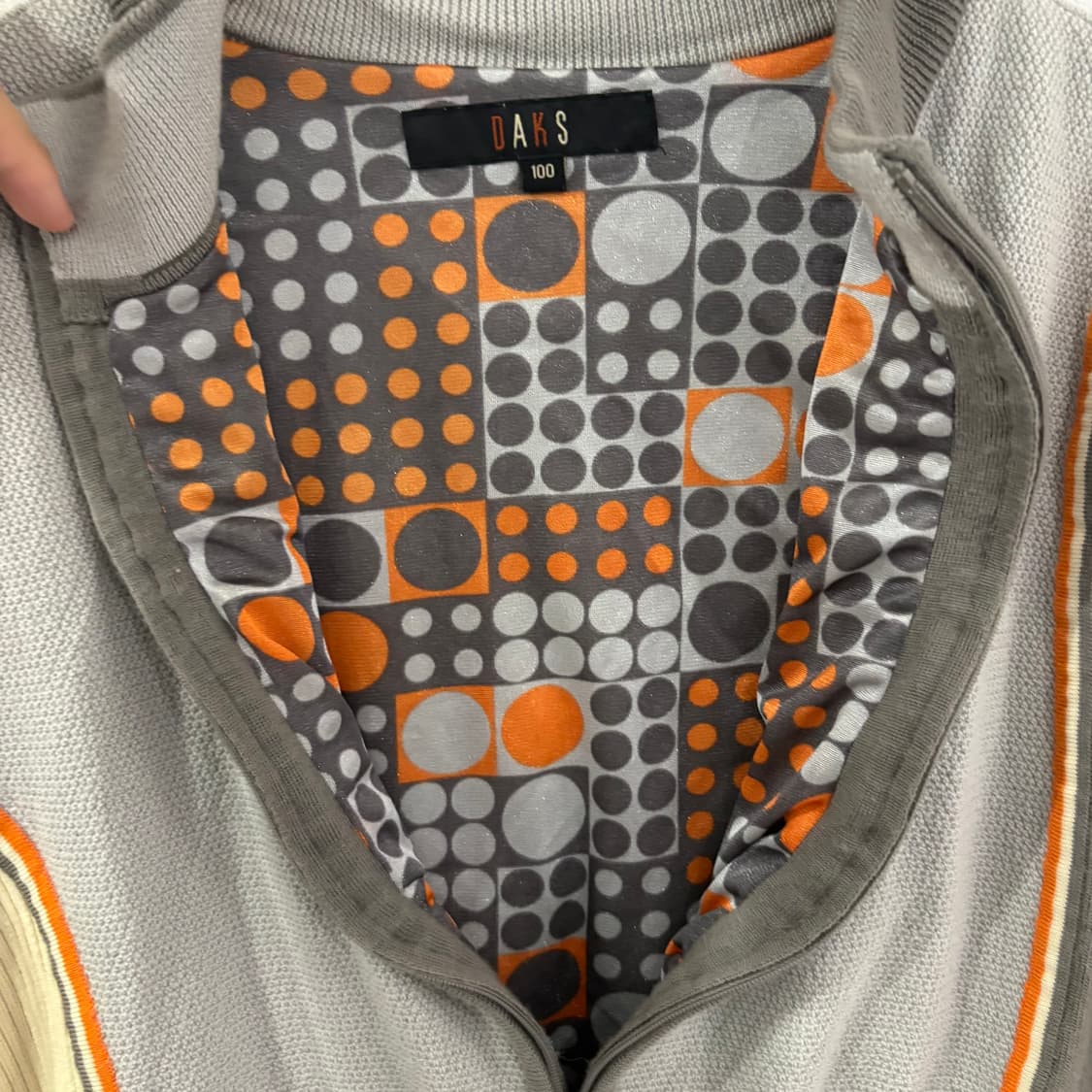 닥스 남성 니트 조끼 100 상품이미지5