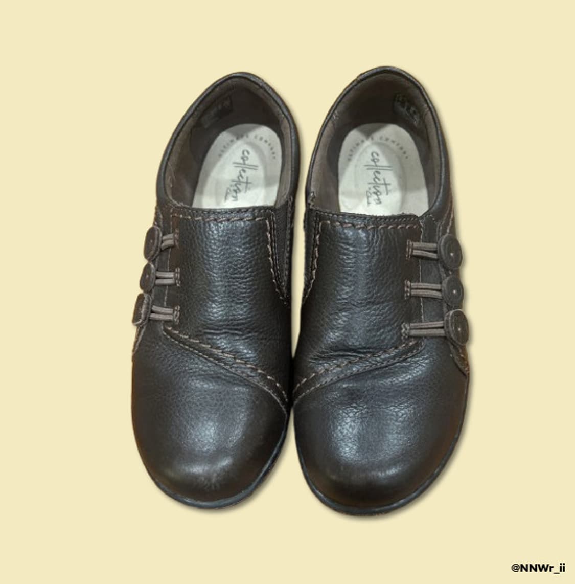 CLARKS MARY JANE BROWN 상품이미지1