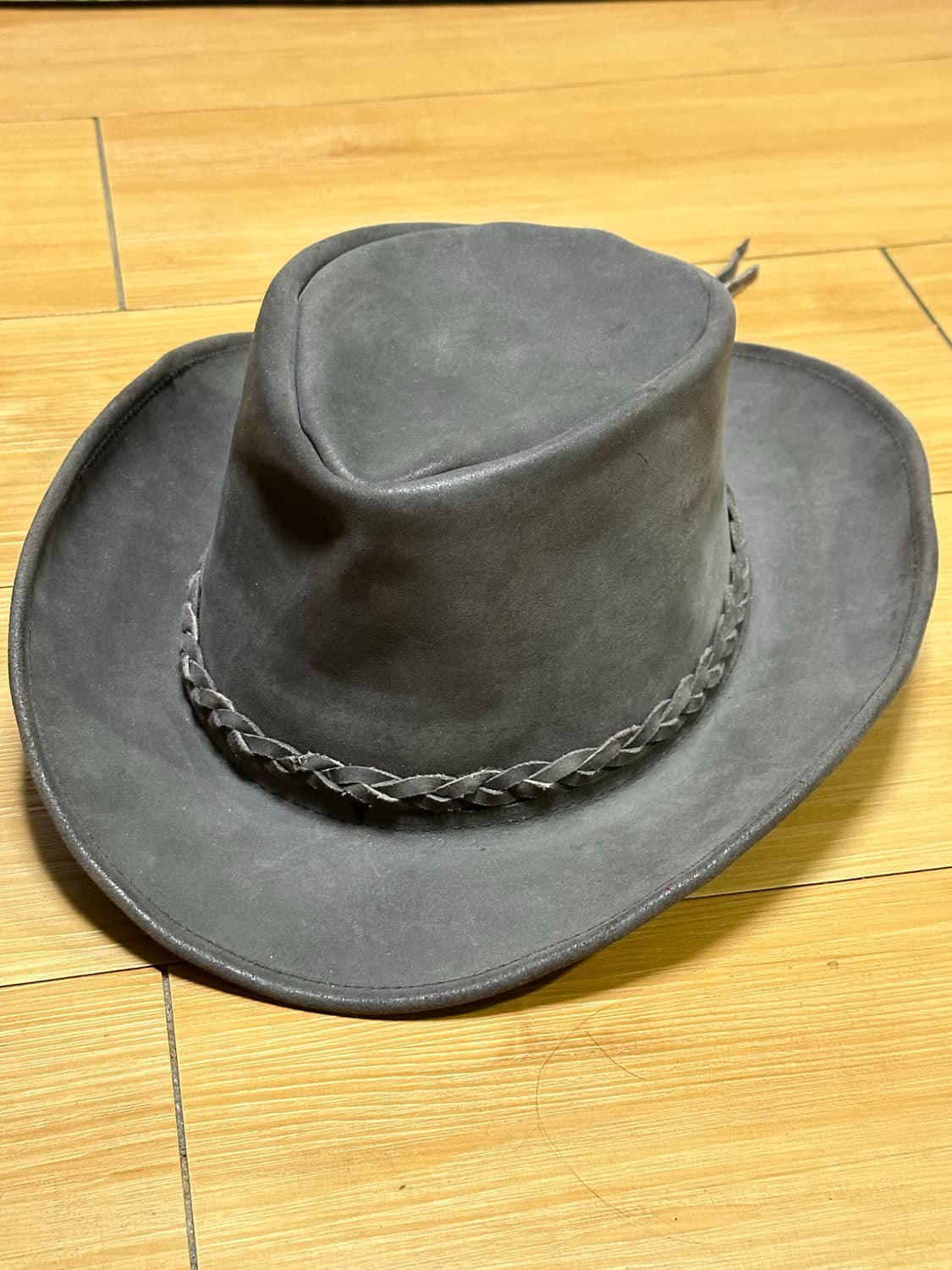 빈티지 소가죽 카우보이 햇 웨스턴 모자 남녀공용 상품이미지2