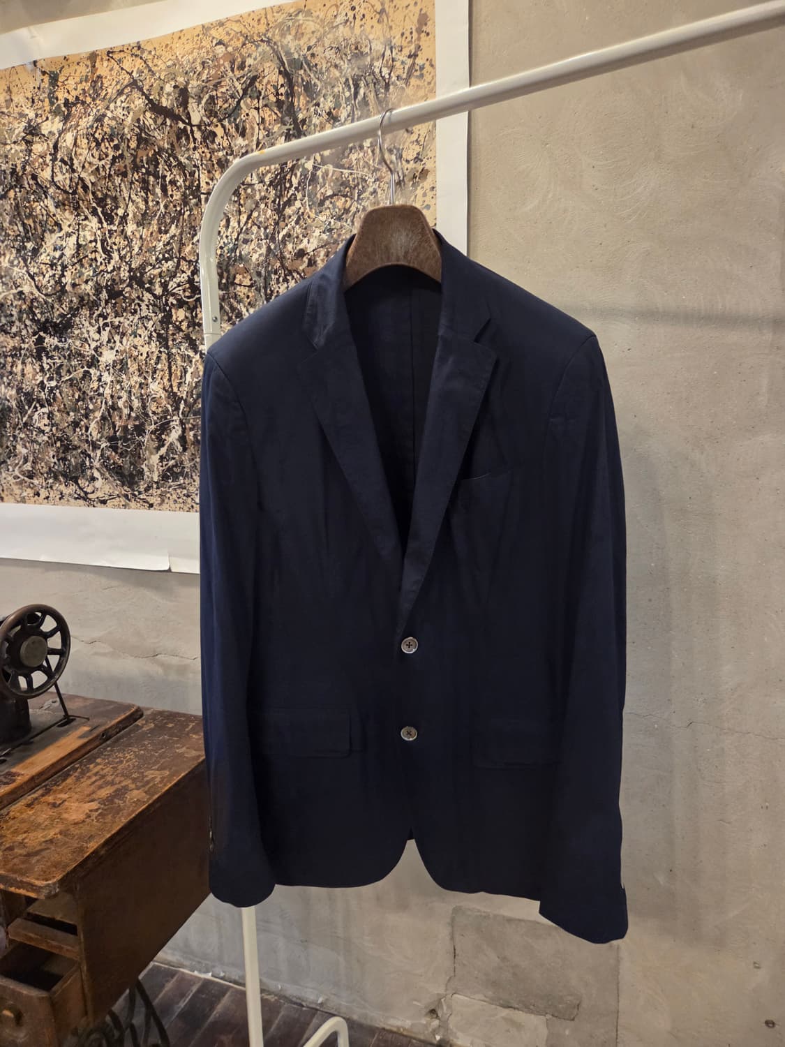 간트 네이비자켓 상품이미지1