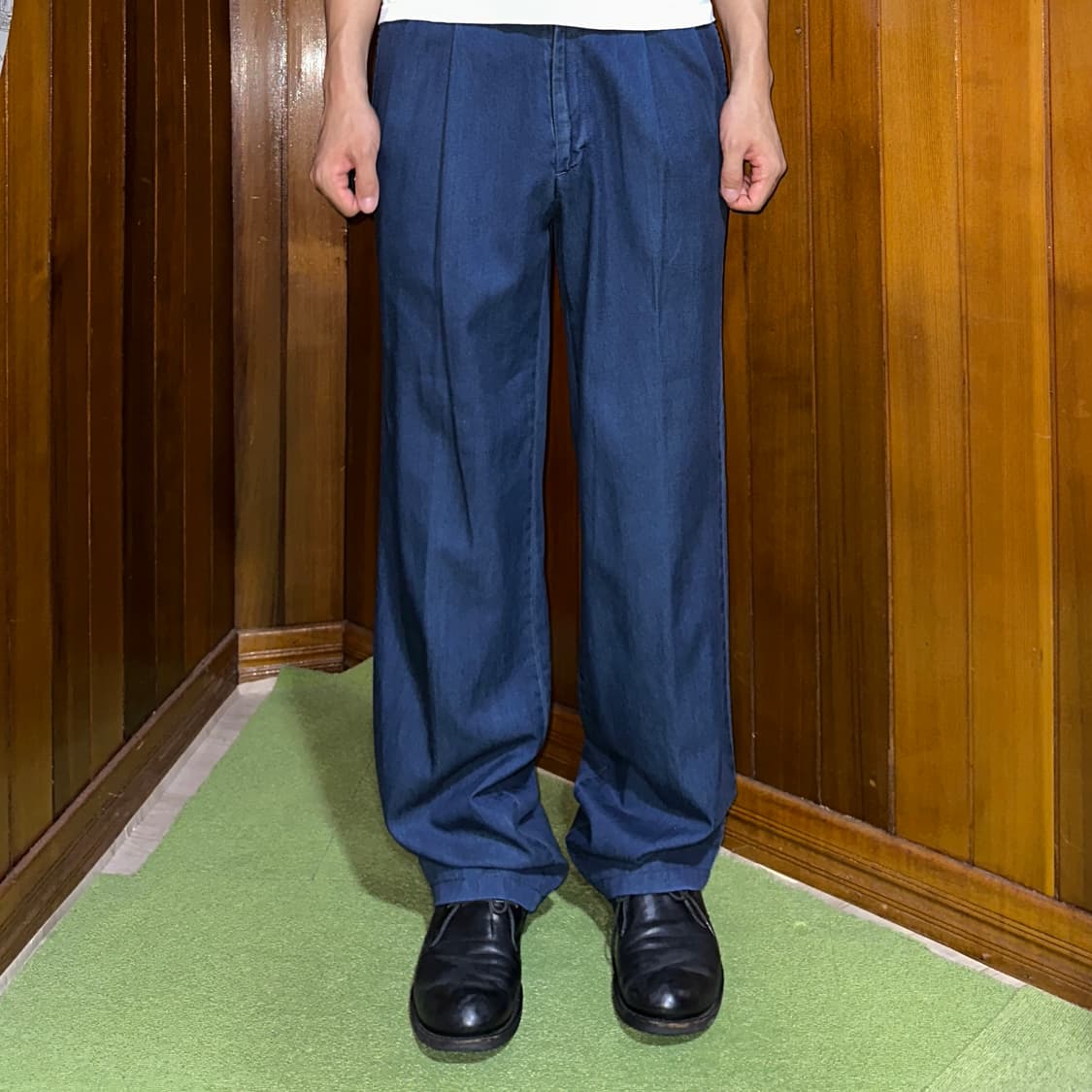 Wrangler tencel trouser pants 상품이미지1