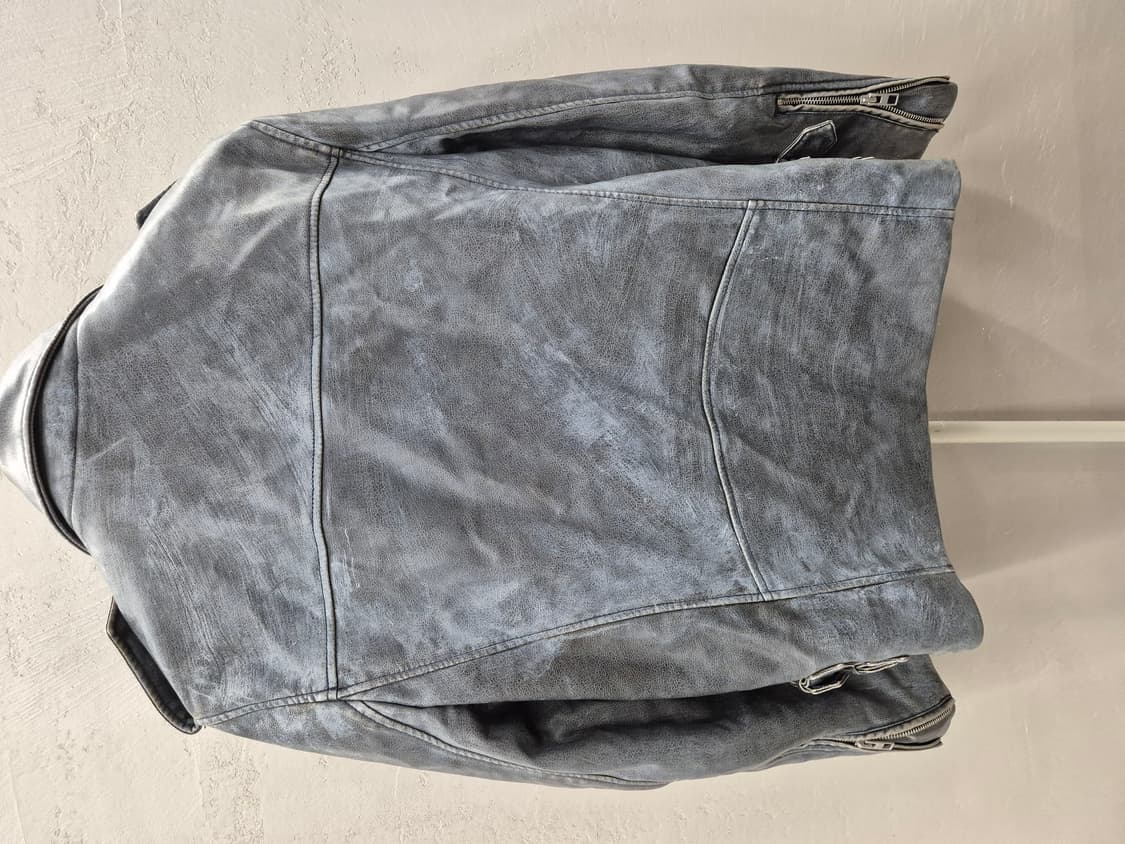 ZARA 라이더 자켓 그레이 M 상품이미지3