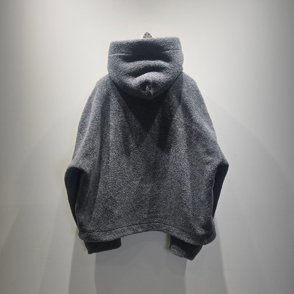 [중고/정품] 우영미 부클 후드티 그레이 50 상품이미지2