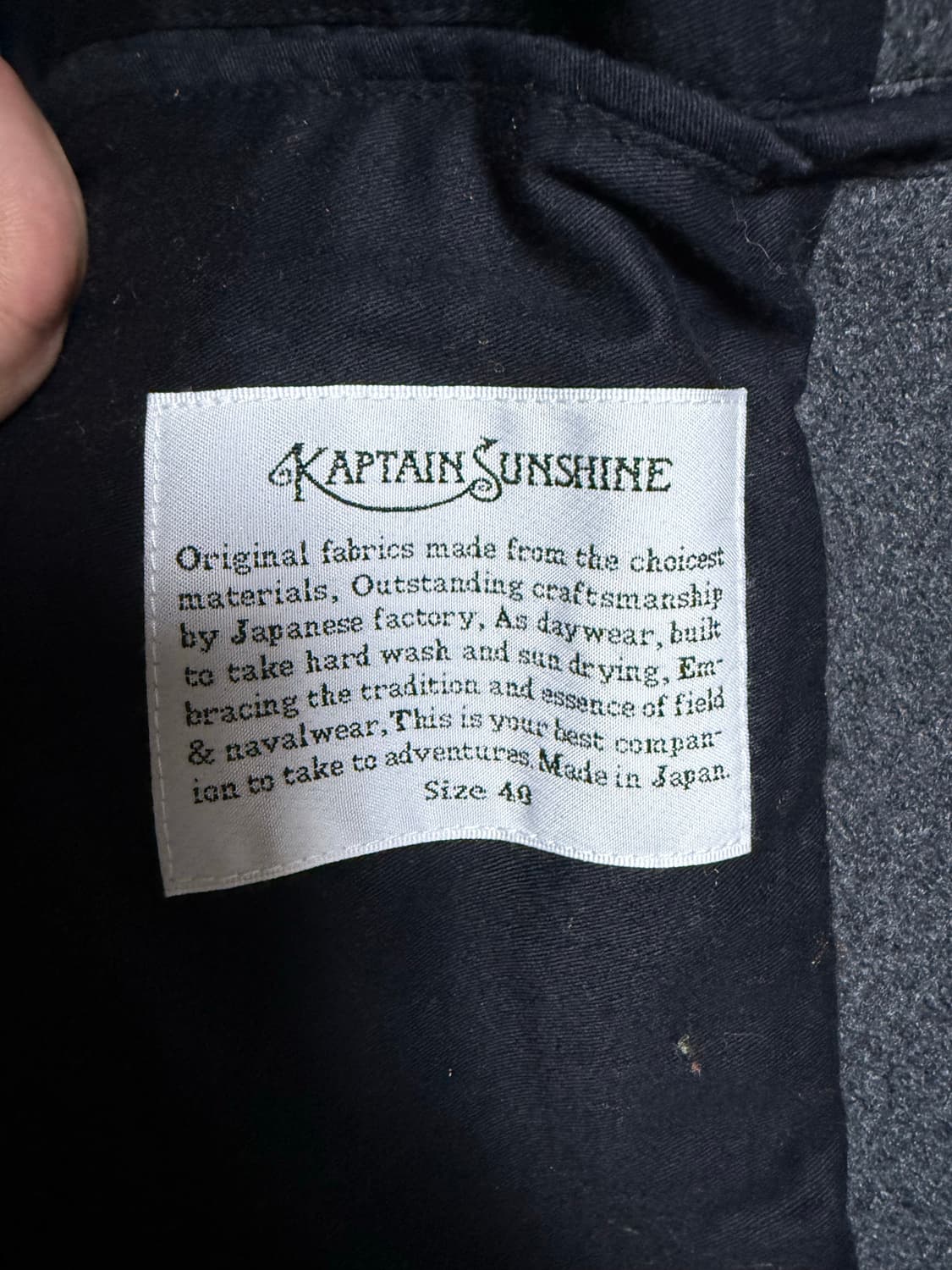 (40) 캡틴선샤인 트레블러 다크 그레이 상품이미지2