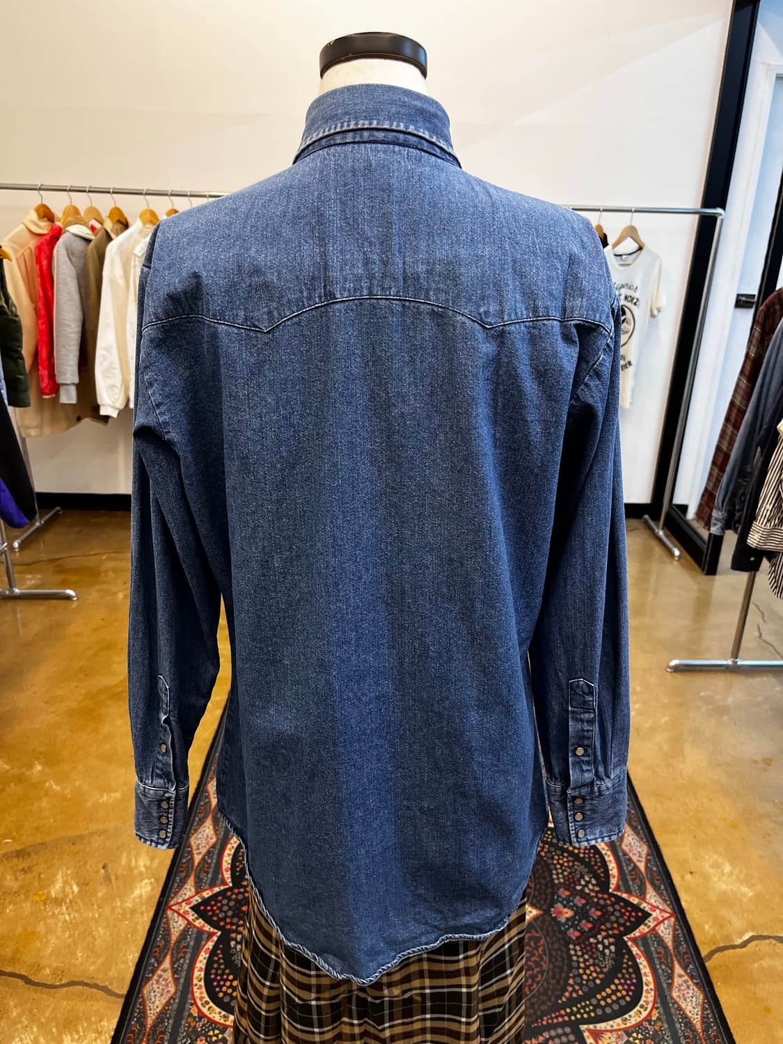 리바이스 웨스턴 데님 셔츠 상품이미지5