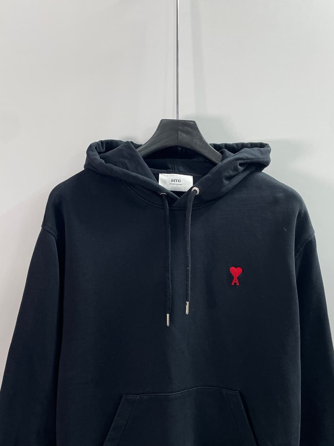 아미 스몰로고 헤비 후드티 (on.281) 상품이미지2