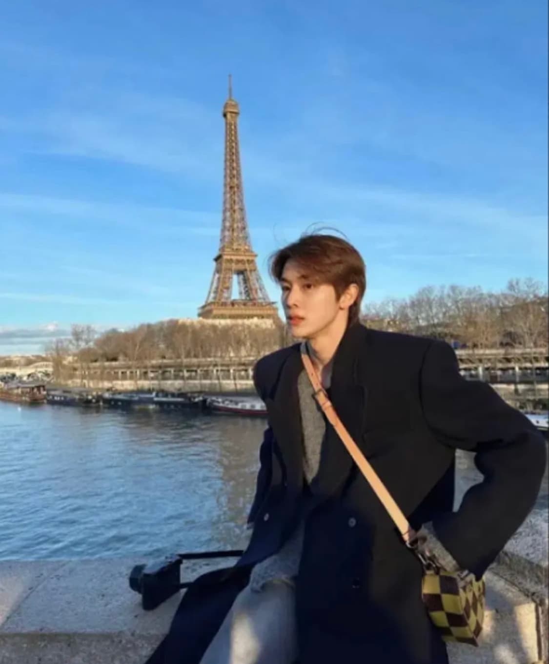 렉토 23FW 로버펠트 더블코트 네이비 M 상품이미지2