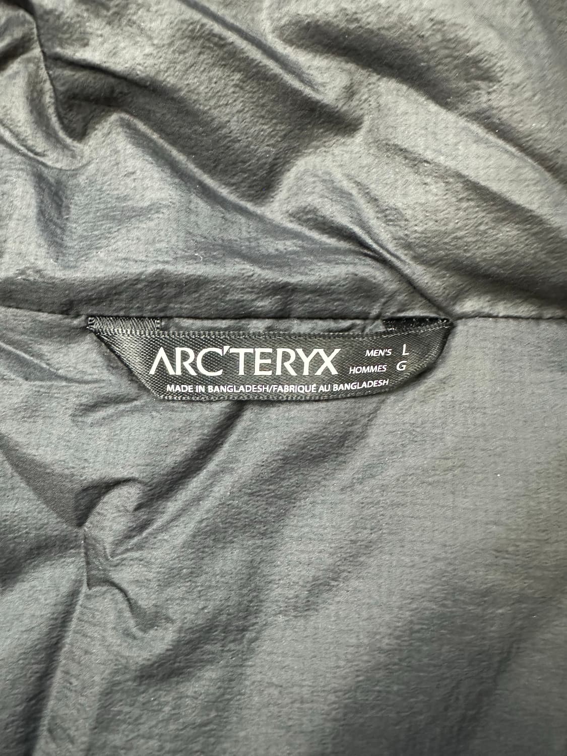 [L] 정품 아크테릭스 아톰 LT 후디 블랙 상품이미지6