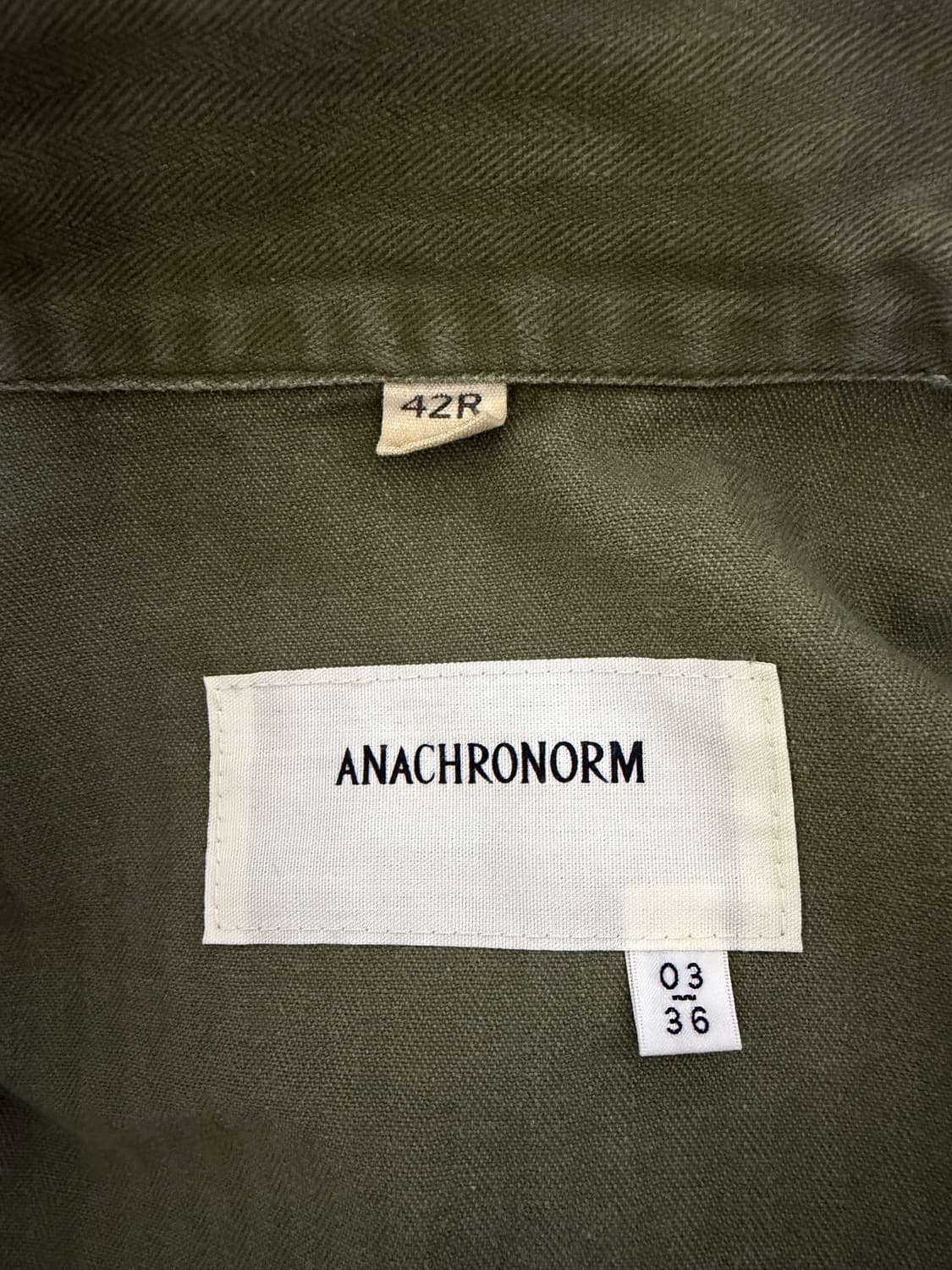 24FW 아나크로놈 M-43 자켓 상품이미지4