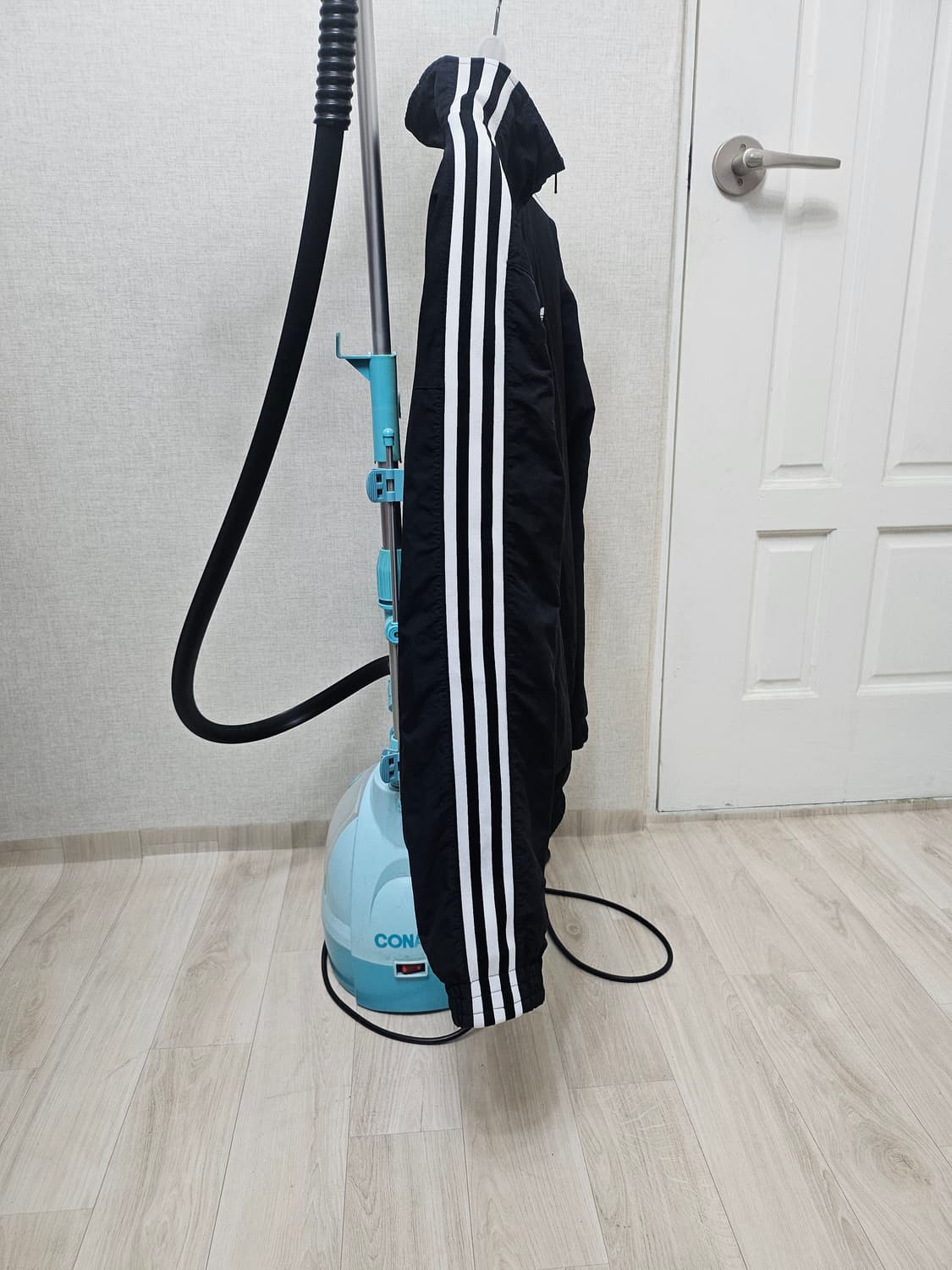 (100~105)L☆초대장급☆아디다스 파이어버드 락업[검흰]트랙탑바람막이 상품이미지5