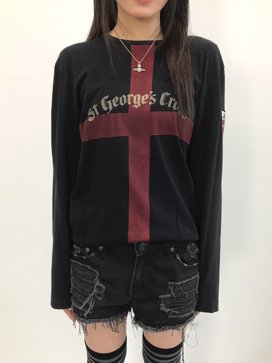 REATS TAILOR Cross Y2k Long Sleeve 상품이미지2