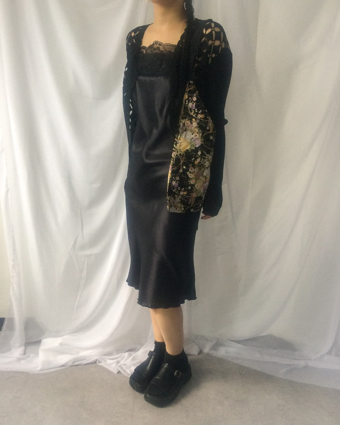 Check pattern midi skirt 상품이미지6