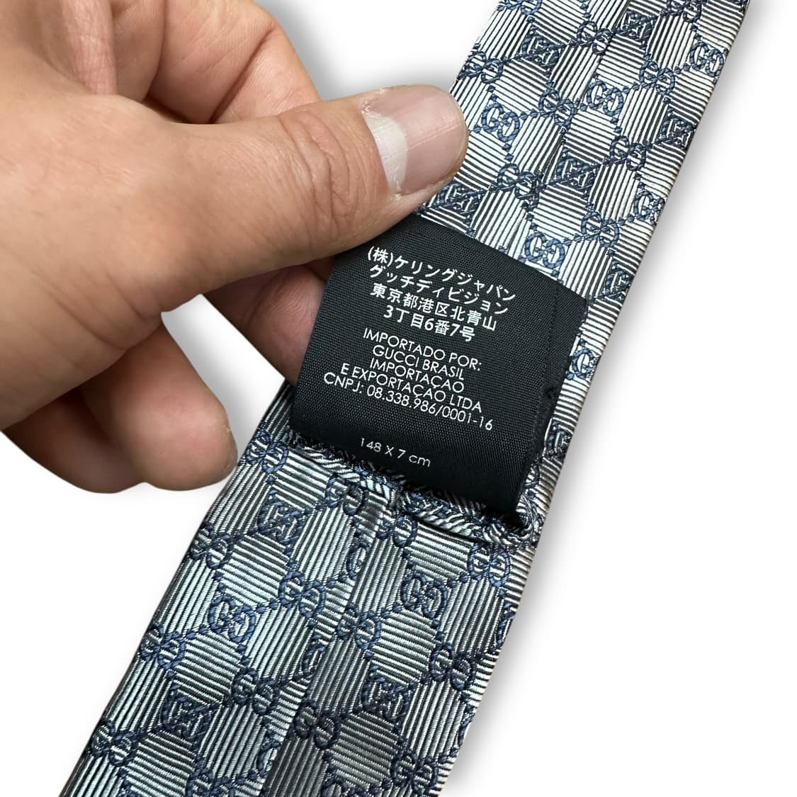 구찌 GG로고 넥타이 상품이미지4