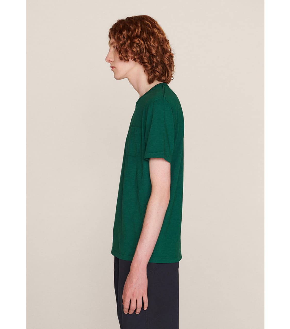 [L] YMC WILD ONES 반팔티셔츠 포켓티셔츠 그린 상품이미지4