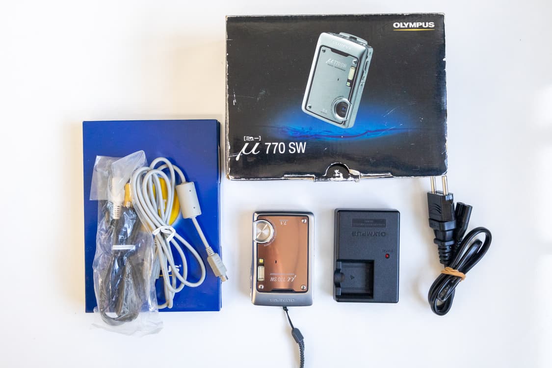 Olympus Mju 770SW / 빈티지 디지털 카메라 상품이미지9