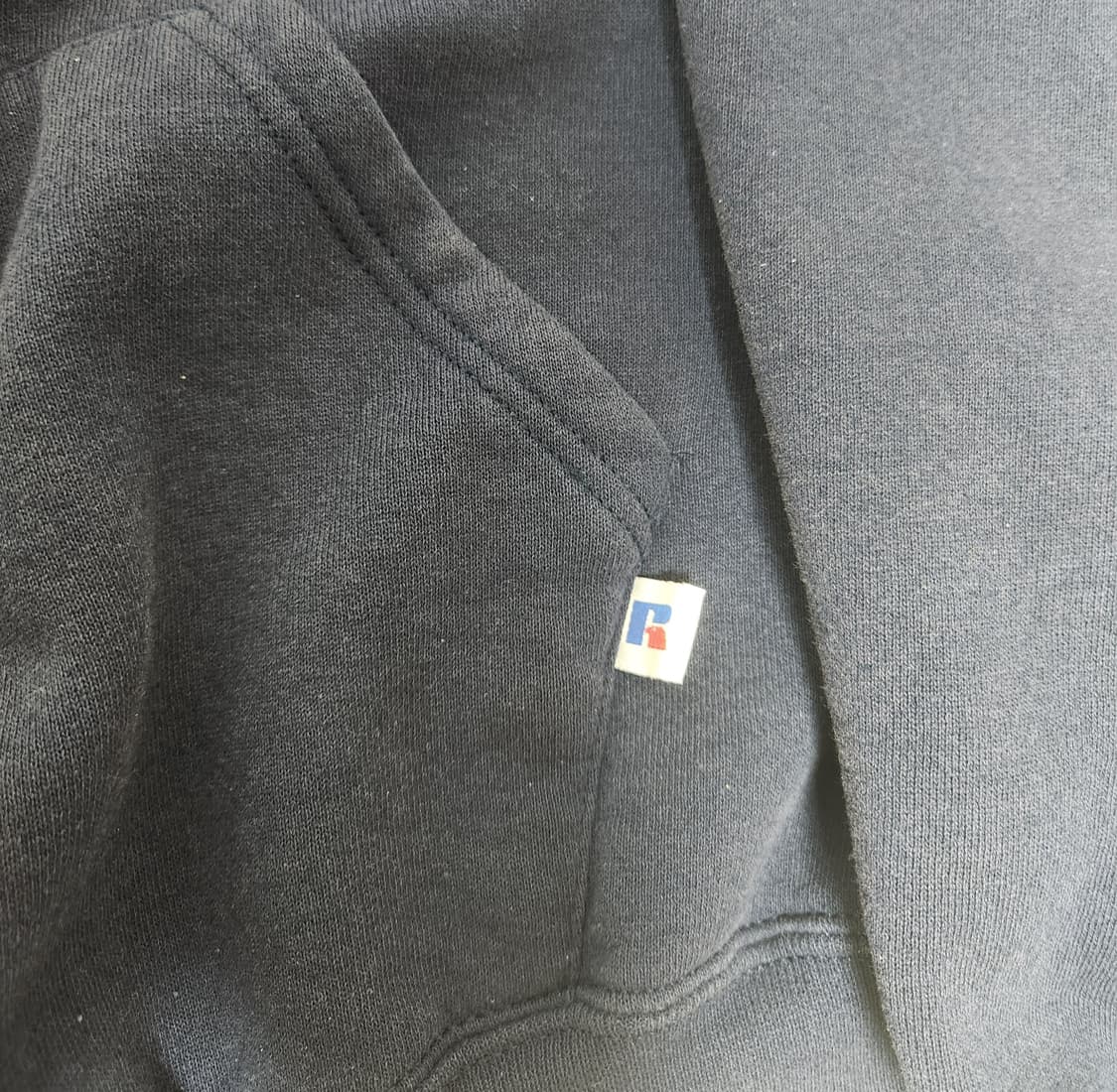 90s 러셀 후드집업 네이비 상품이미지3