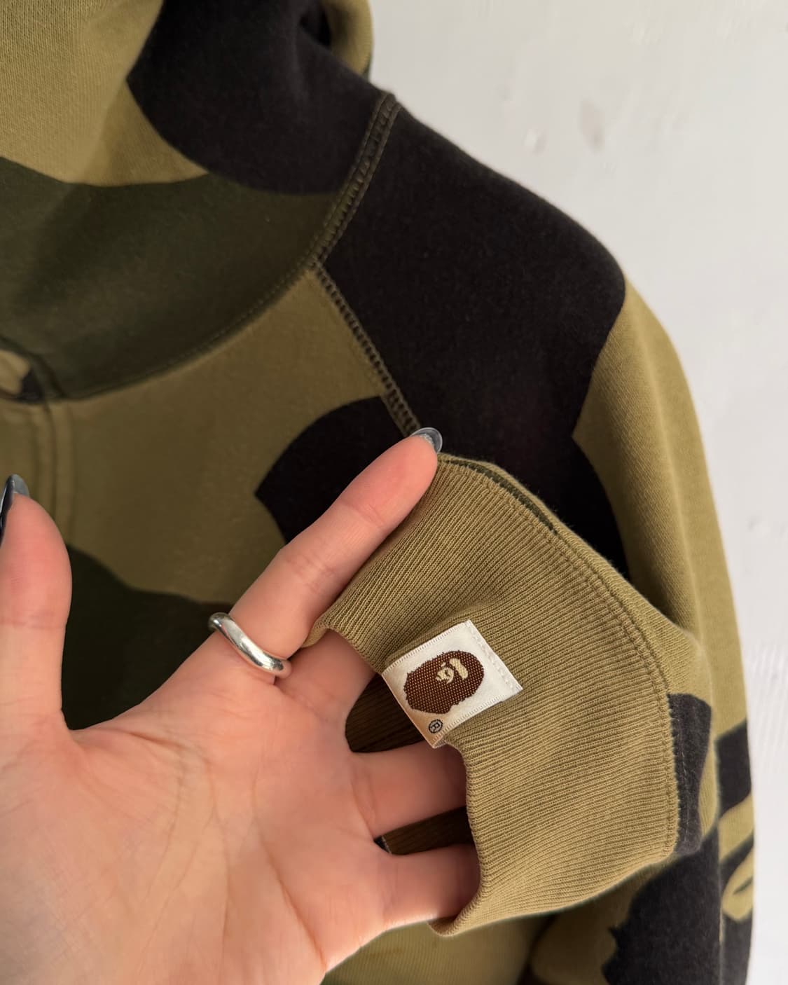 Bape 베이프 카모패턴 풀집업 후드 상품이미지8