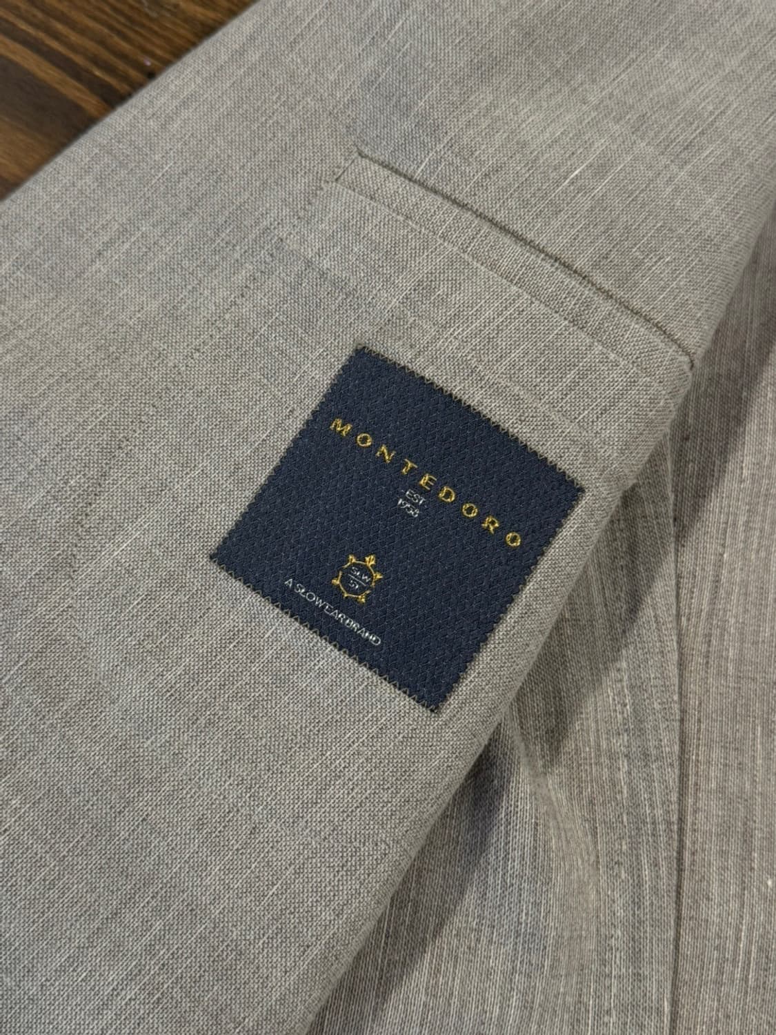 몬테도로 리넨 자켓 100 상품이미지8