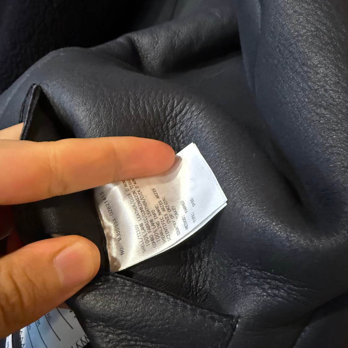 톰브라운 다이드 리버서블 시어링 무스탕 자켓  상품이미지7