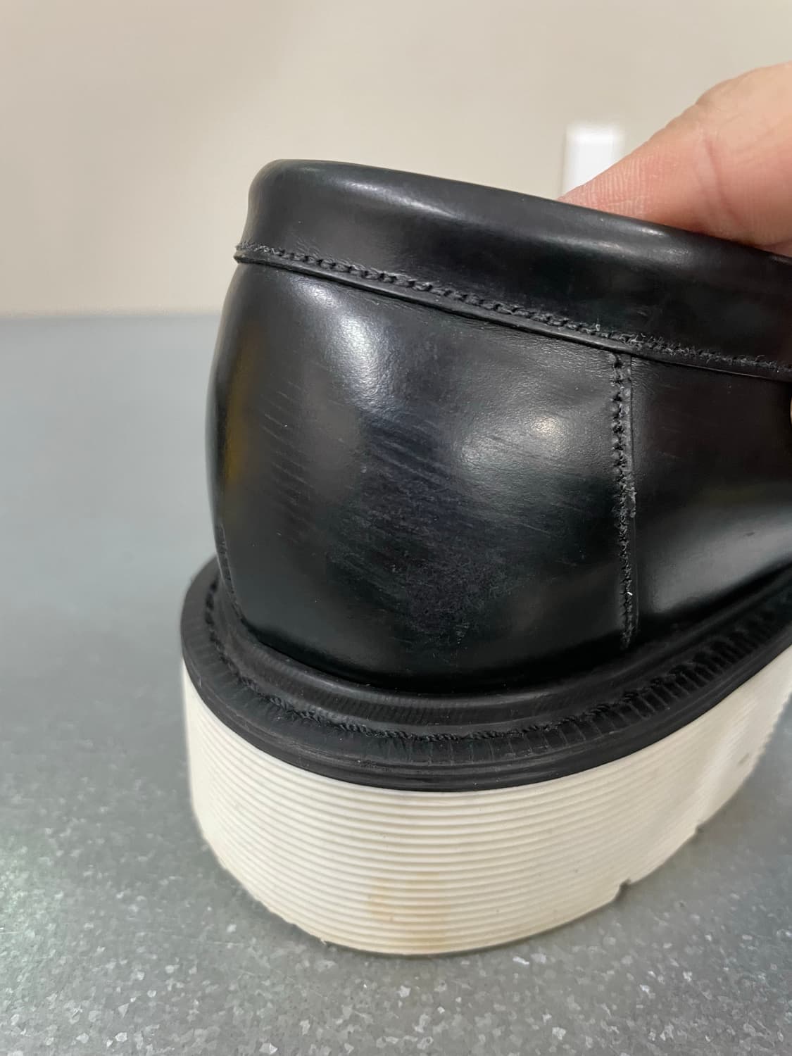 로크 테슬 로퍼 블랙 uk6.5 상품이미지8