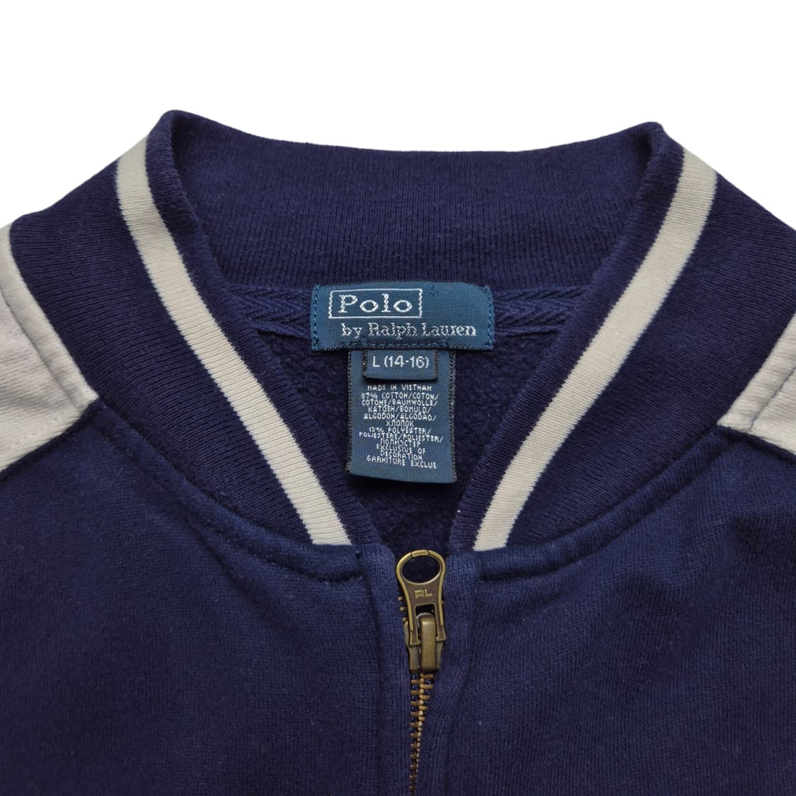 [L(14-16)] 폴로 랄프로렌 빅포니 바시티 집업자켓 상품이미지5