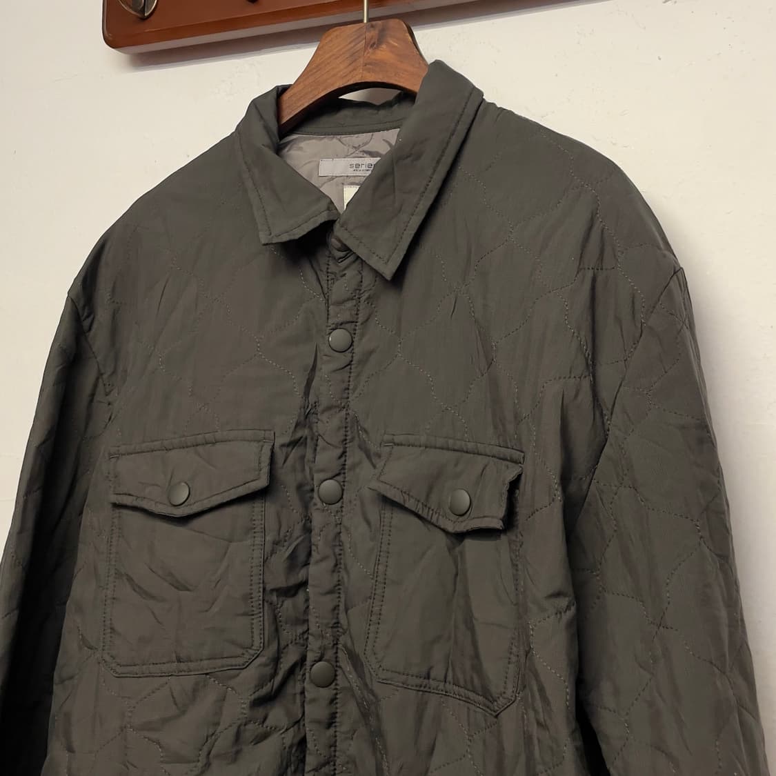 시리즈 루즈핏 셔츠 자켓   상품이미지2