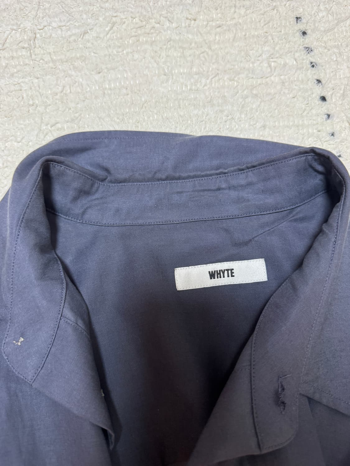 Whyte found shirts 블루L 상품이미지2