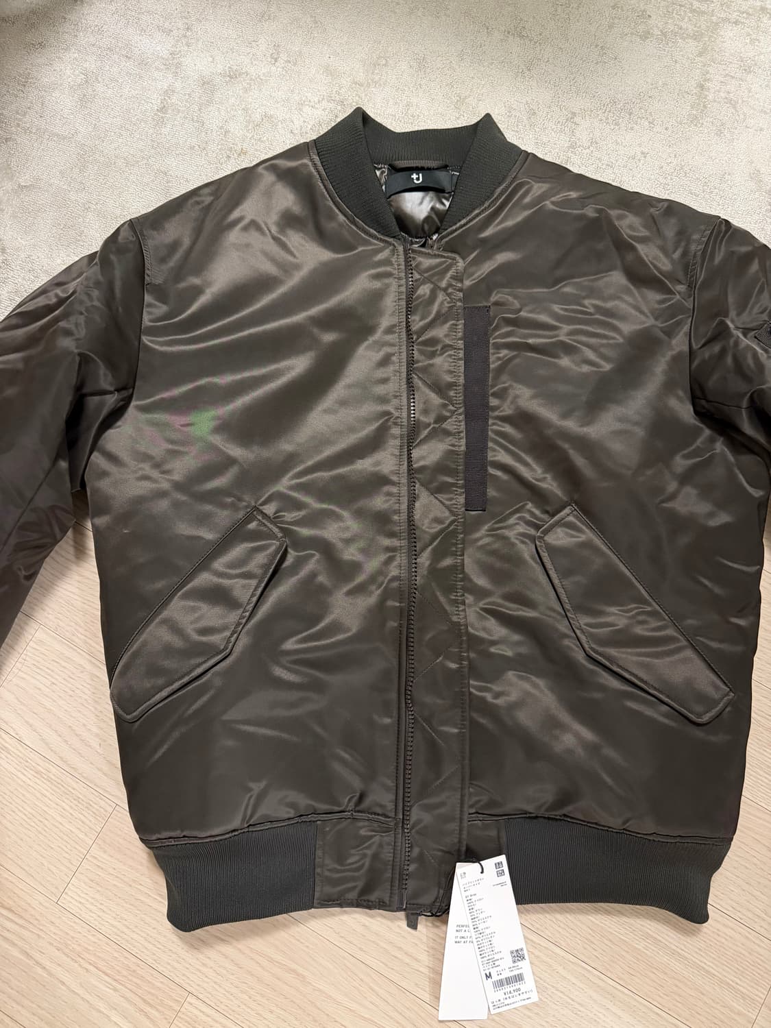 유니클로 질샌더 ma-1 M사이즈 새상품 상품이미지1