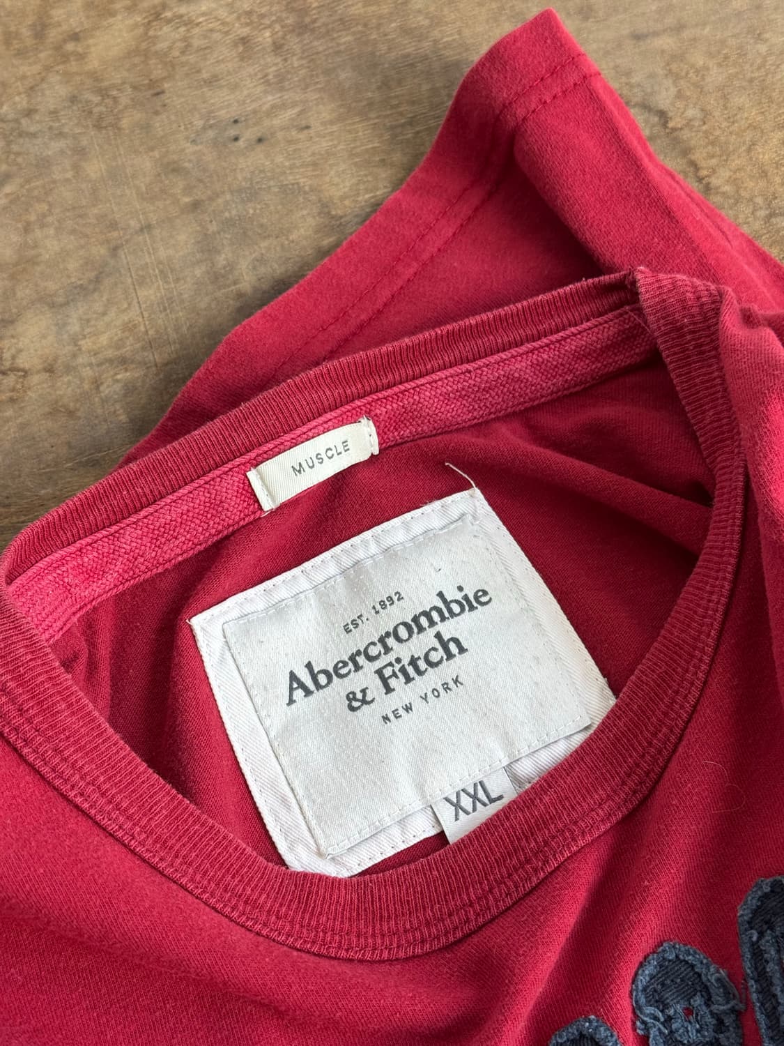 abercromdie 아베크롬비 빈티지 자수 반팔 상품이미지6